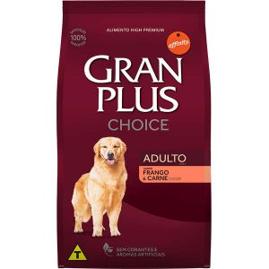 Ração Affinity PetCare GranPlus Choice Frango e Carne para Cães Adultos - 15 Kg