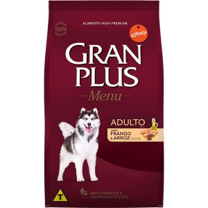 Ração Affinity PetCare GranPlus Menu Frango e Arroz para Cães Adultos - 15 Kg